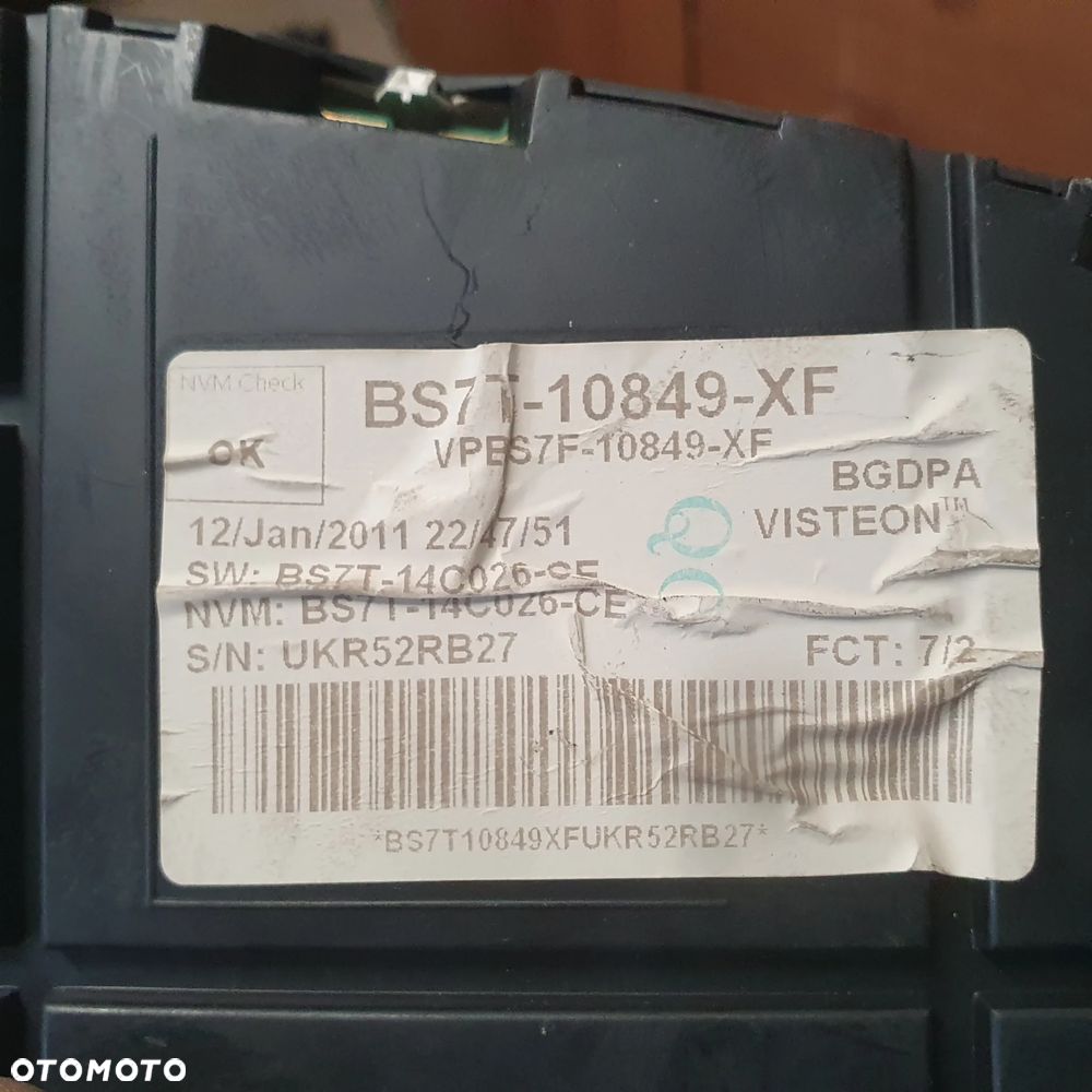 MONDEO MK4 ZEGARY LICZNIK CONVERS BS7T-10849-UG UK - 2