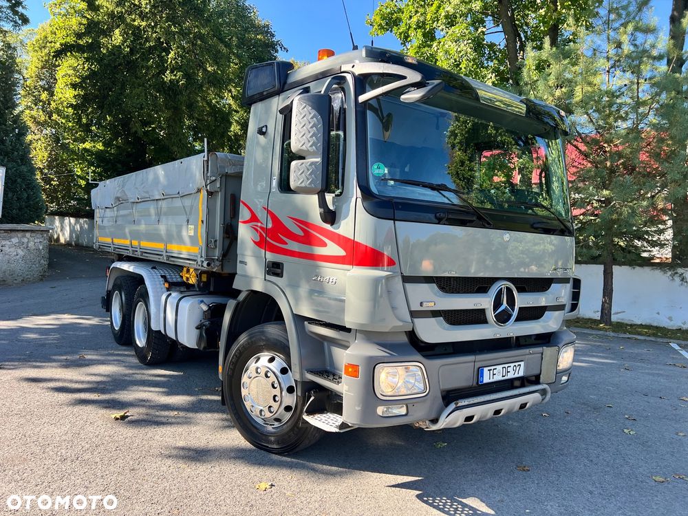 Mercedes-Benz ACTROS 2646  6X4* MILEER KIPER 3 strony*BORDMATIC* 460 koni Automat*Nowe wszystkie opony! - 30