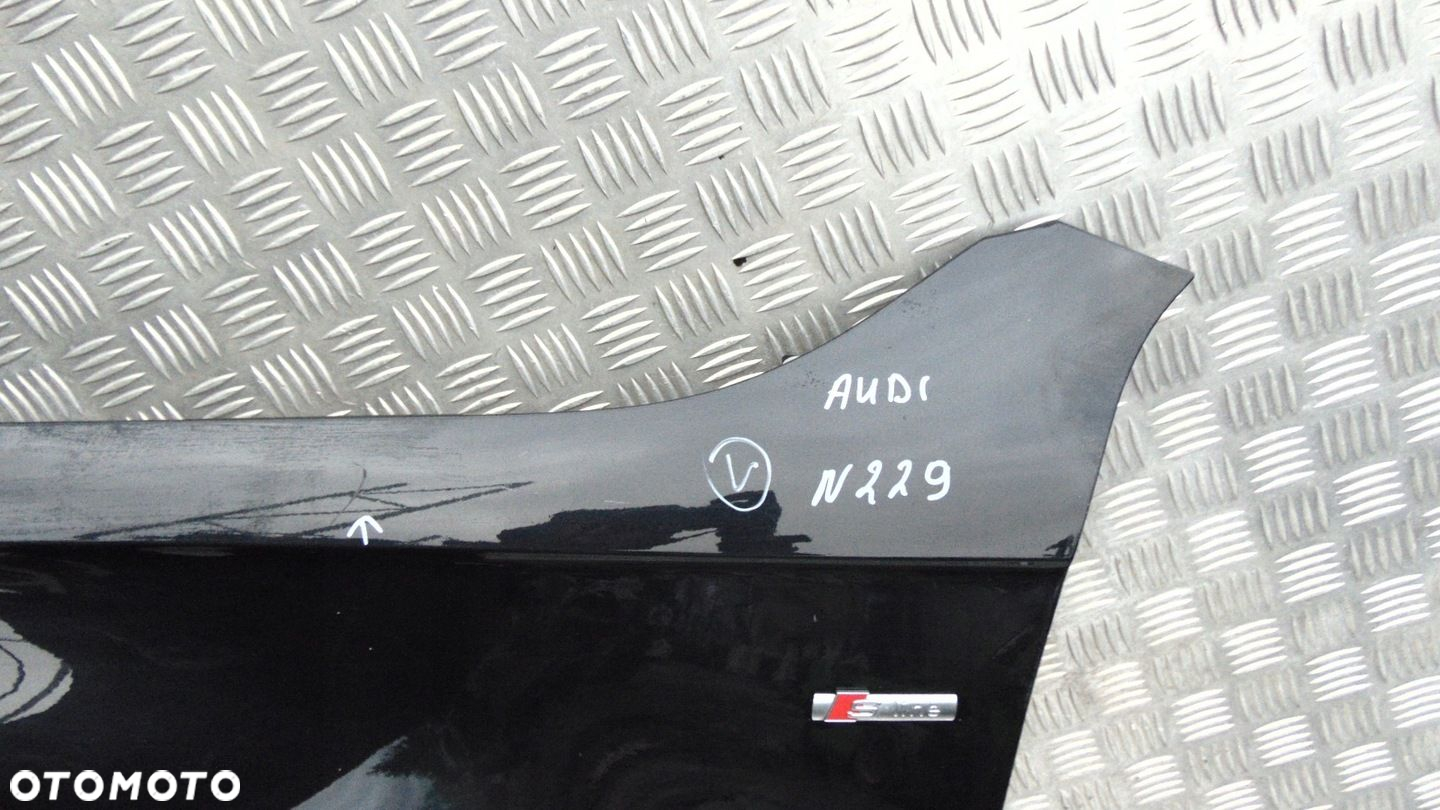 Błotnik Lewy Przód AUDI A4 B8 S-line Przedlift CZARNY - 5