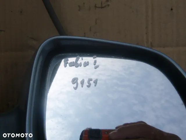 LUSTERKO PRAWE ELEKTRYCZNE SKODA FABIA I 5 PINÓW - 12