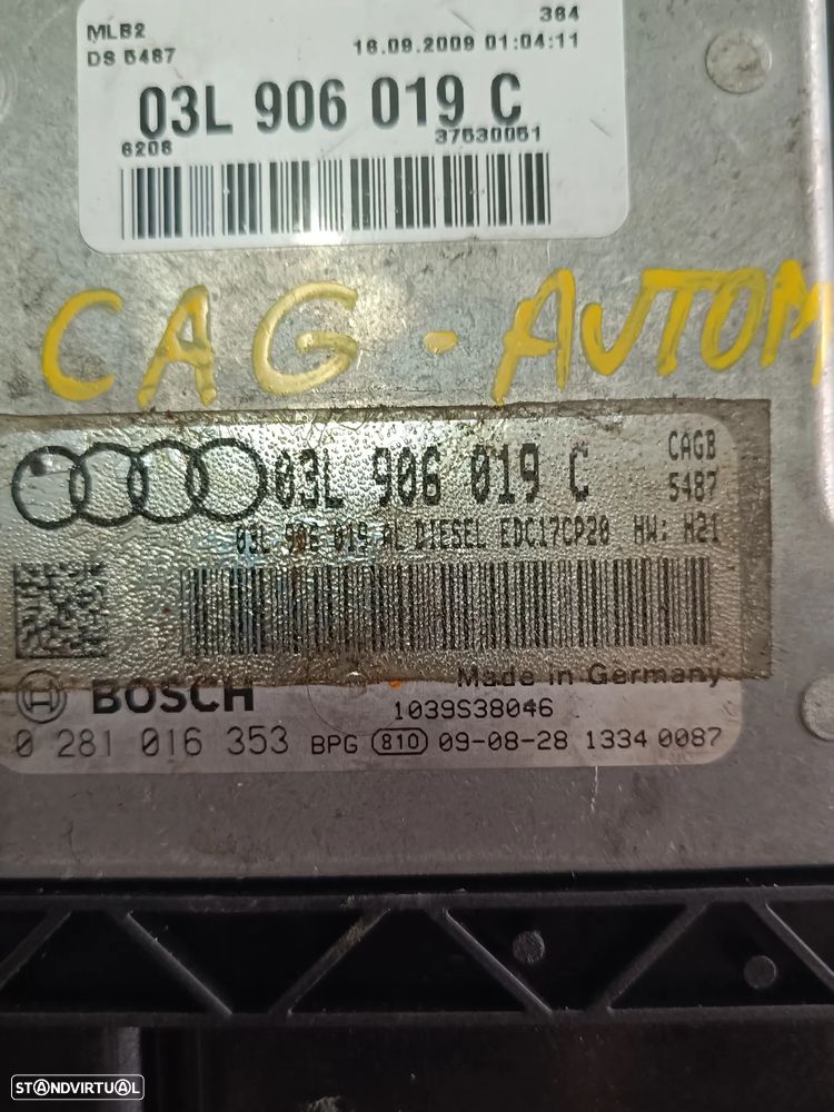 motor audi A4 2.0TDI 143cv CAG caixa velcidades automatica - LLM ano 2011 CAGB - 12