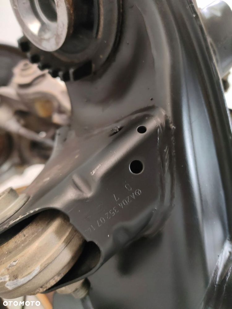 MERCEDES C KLASA W204 ZAWIESZENIE TYLNE KOMPLETNE WÓZEK ORYGINALNE IDEALNE - 8