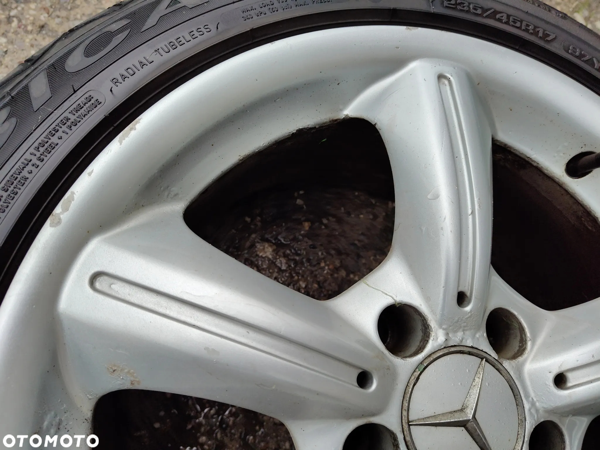 MERCEDES SLK 171 Felga aluminiowa Oryginał 17 1714011302 - 5