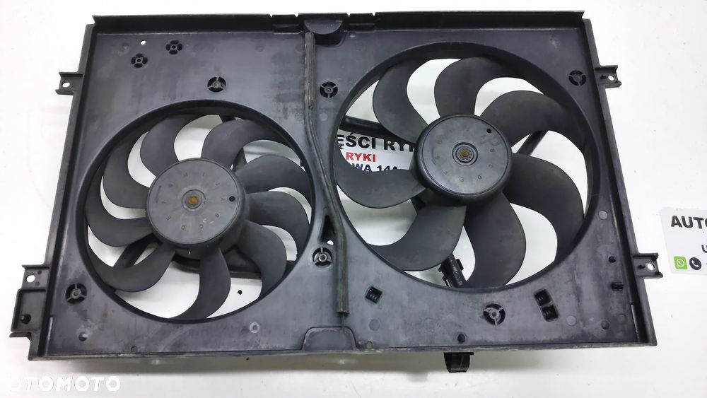 Audi Vw Seat Wentylator Chłodnicy Wody Klimatyzacji 1J0121207M - 5