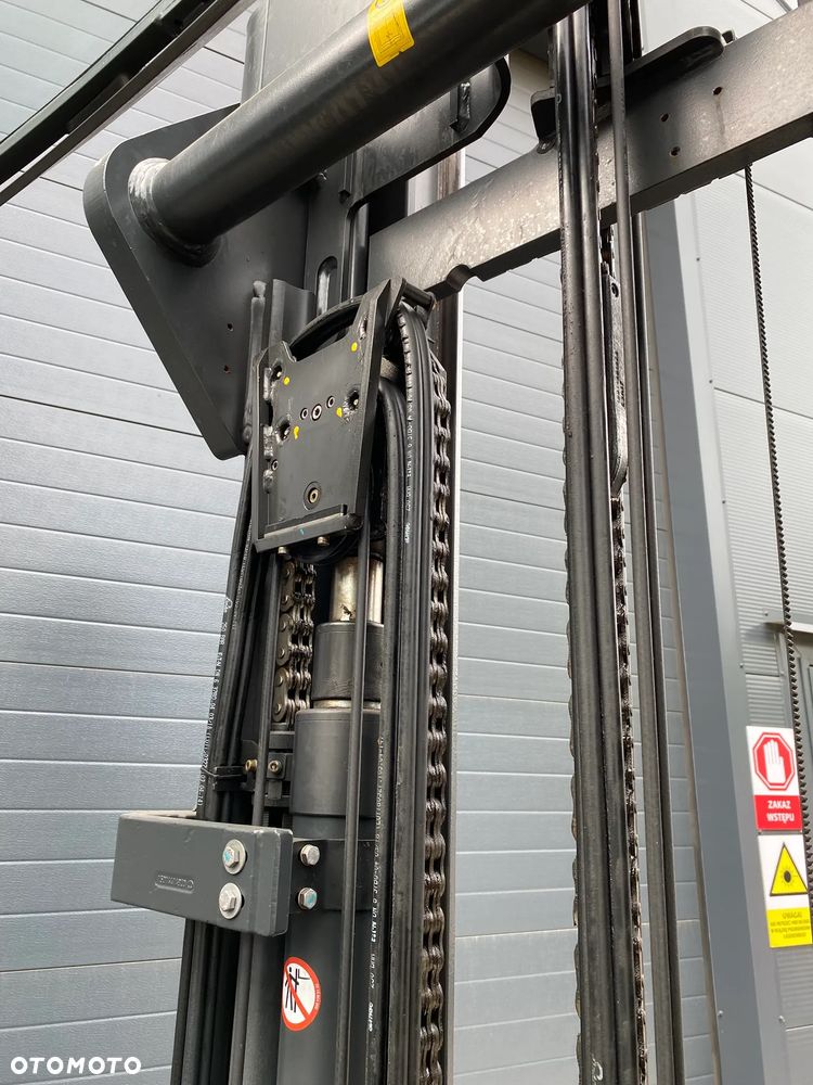 Linde R16 Reach truck wózek wysokiego składowania NOWA bateria - 28