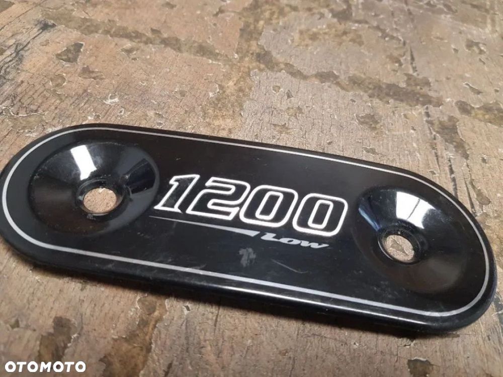 Logo emblemat na obudowę filtra Harley Sportster XL1200 - 3