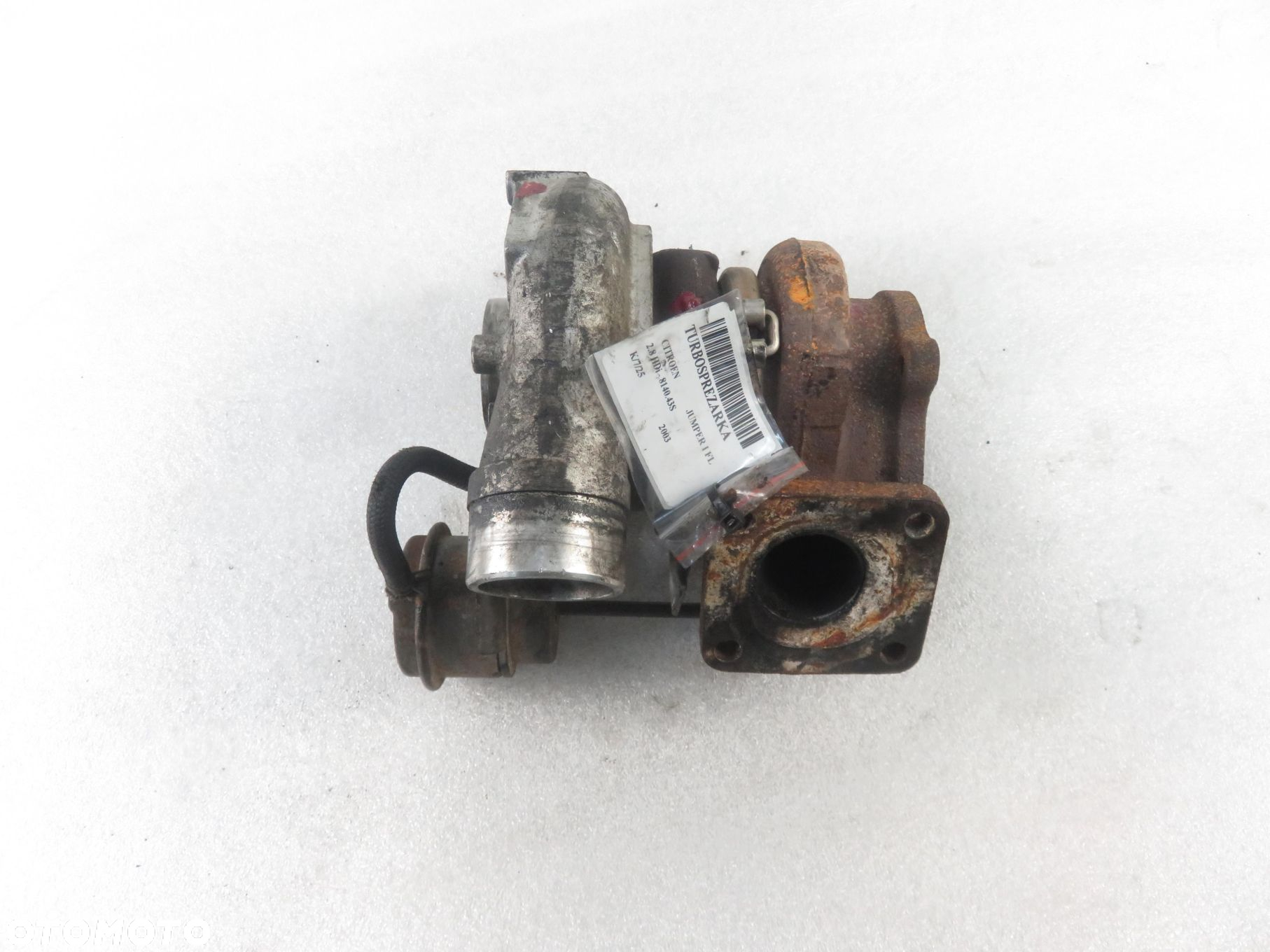TURBOSPRĘŻARKA CITROEN JUMPER I FL 2.8 HDi 500344801 8140.43S - 4