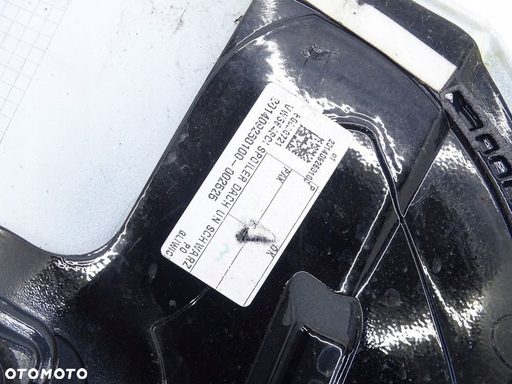 SPOILER LOTKA KLAPY TYŁ VW SCIROCCO III 1K8 LIFT R R-LINE 1K8827933M LC9A - 8