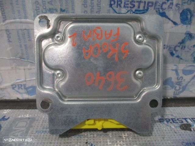 Kit Airbags 6R0959655K 0285010793  5J1880202D  5J0880201H SKODA FABIA 2 54 FASE 2 2011 1.6TDI 90CV 5P CINZENTO SEM TABLIER - 12