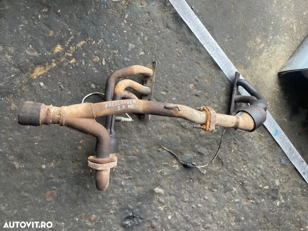 Galerie evacuare + catalizatoare / 2 buc  Land Rover Freelander 1998-2005 2.5 benzina - 1