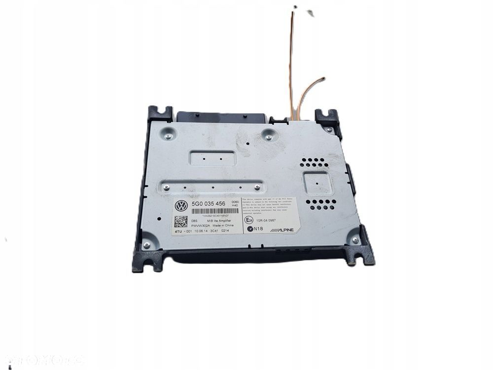 vw golf vii wzmacniacz dynaudio 5g0035456 - 1