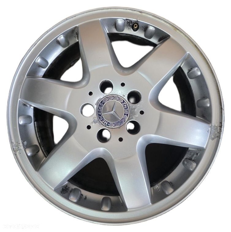Felgi Aluminiowe Srebrne Mercedes Ml W163 Komplet 17 Cali A1634012702 - 5