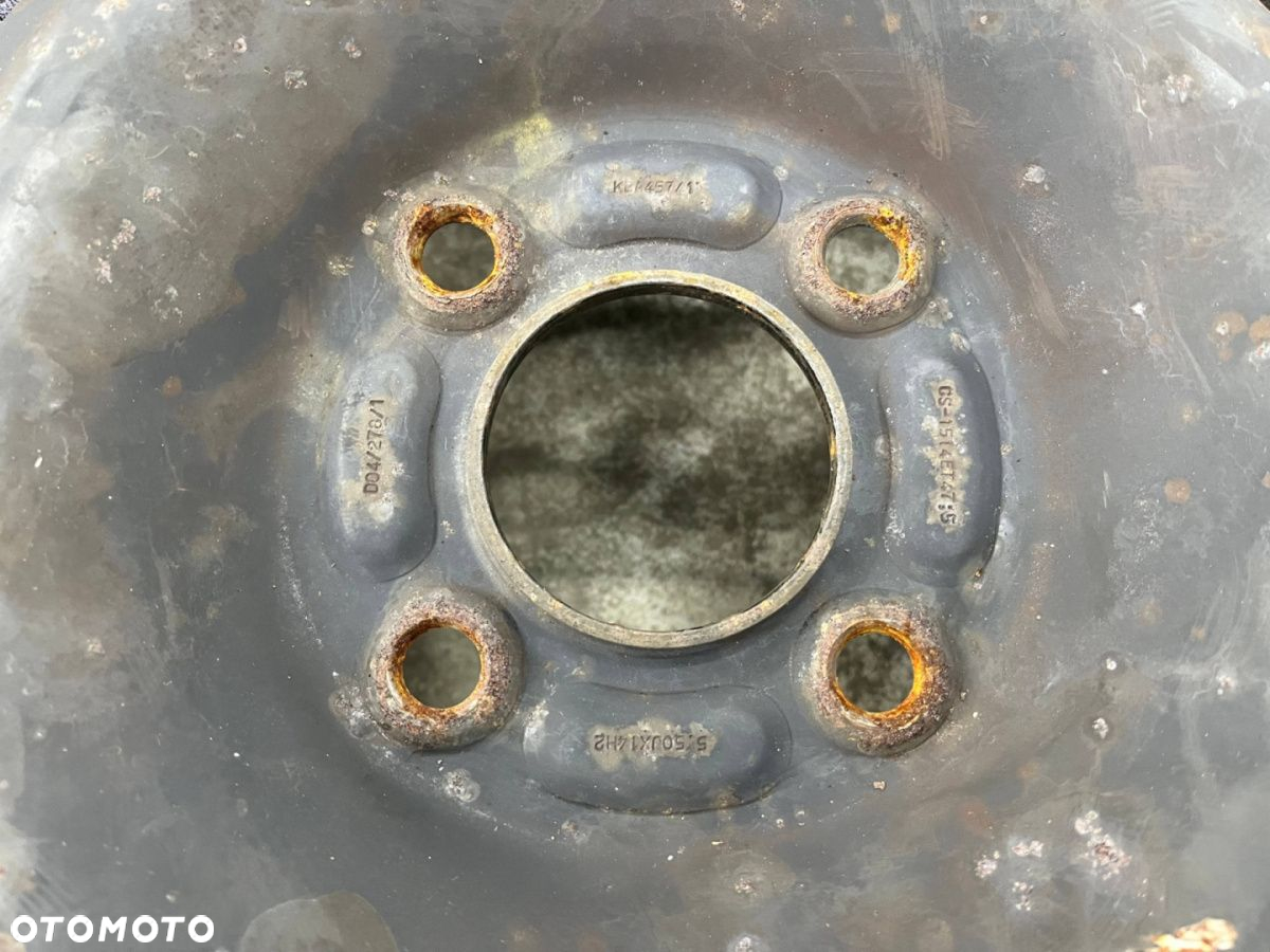 Felgi stalowe Mazda 2 I DY Ford KA Fiesta MK6 Focus MK1 Fusion 14 cali 5,5jx14 ET47,5 4x108 - 16