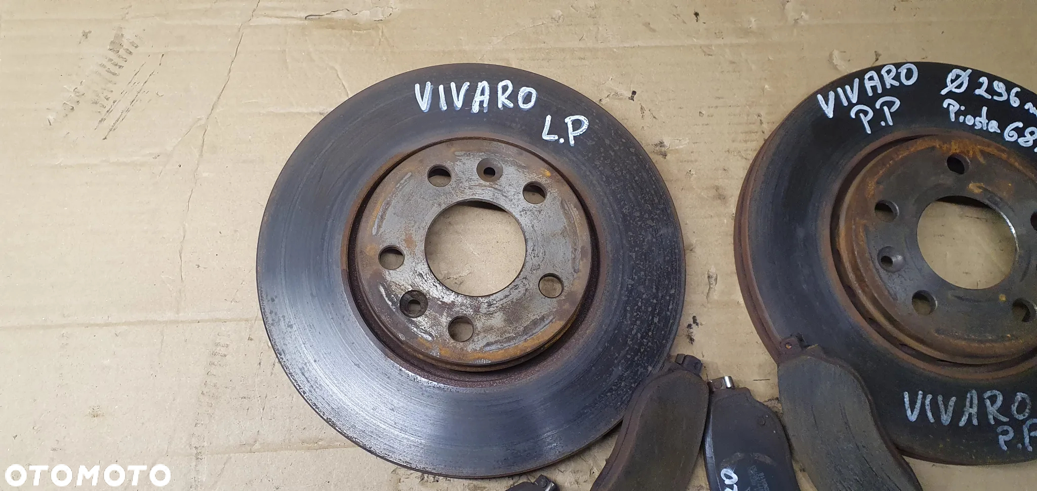 Tarcze hamulcowe klocki przód przednie Opel Vivaro B Trafic III 1.6 BiTurbo - 4