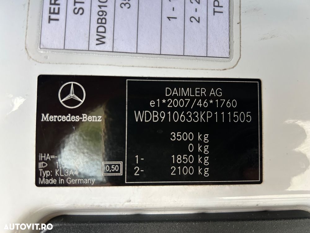 Mercedes-Benz Sprinter FRIGORIFIC THERMO KING - 30