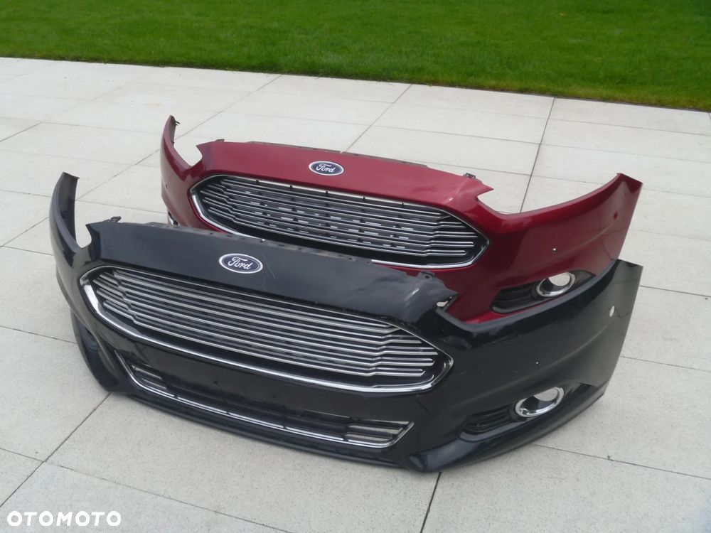 FORD MONDEO MK5 ZDERZAK PRZEDNI ATRAPA KRATKI ORYGINAŁ ŁADNY - 5