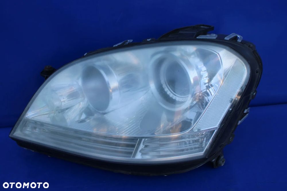 Reflektor bixenon skrętny lewy prawy lampa lewa prawa OE Mercedes ML W164 Anglik - 2