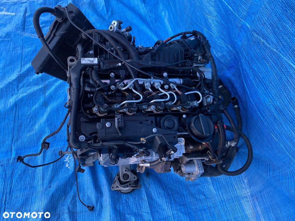 SILNIK KOMPLETNY BMW F10 F11 F20 F25 F30 F31 2.0D N47 N47D20C BMW 316D 116KM ORYGINAŁ SILNIK KOMPLETNY PRZEBIEG 156TYŚ GWARANCJA FILMIK - 12