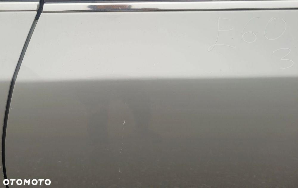 DRZWI LEWY TYŁ TYLNE BMW E60 354 TITANSILBER C79 - 2