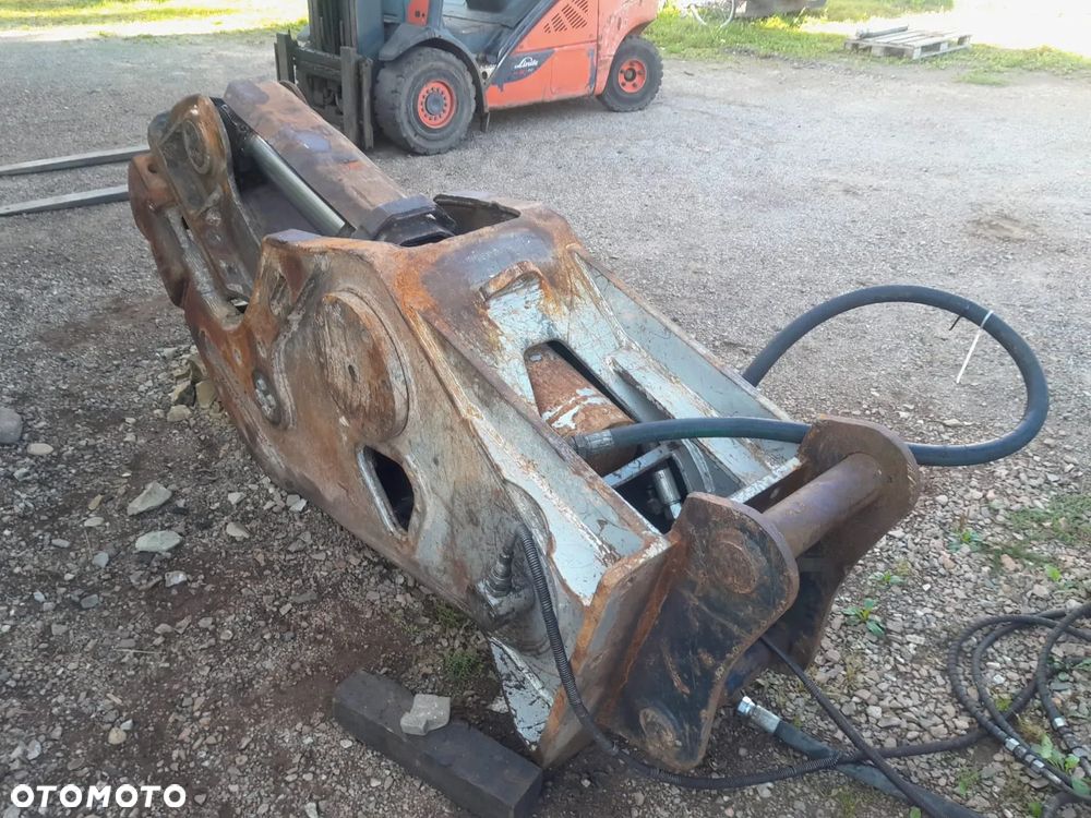 Daemo DMC210B nożyce wyburzeniowe Szczęka Kleszcze Tnąco Krusząca Kruszarka na sworznie fi80mm. - 12