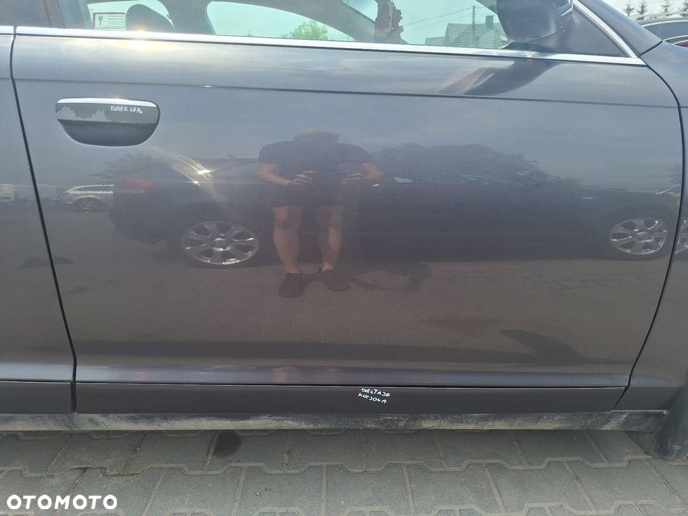 DRZWI KOMPLETNE PRAWY PRZÓD + LUSTERKO AUDI A6 C6 LZ7Q - 6
