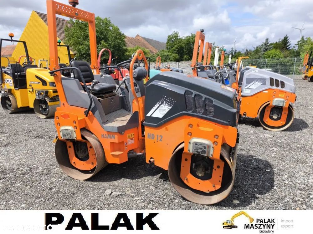 Hamm Walec Hamm HD 12  , 2015  rok /AMMANN - 2