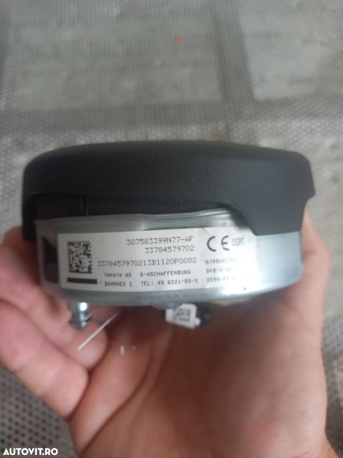 Airbag Volan Rotund Bmw M Packet M Sport F20 F21 F22 F23 F30 F31 F32 F33 F34 F36 F10 F11 F06 F07 F1 - 7