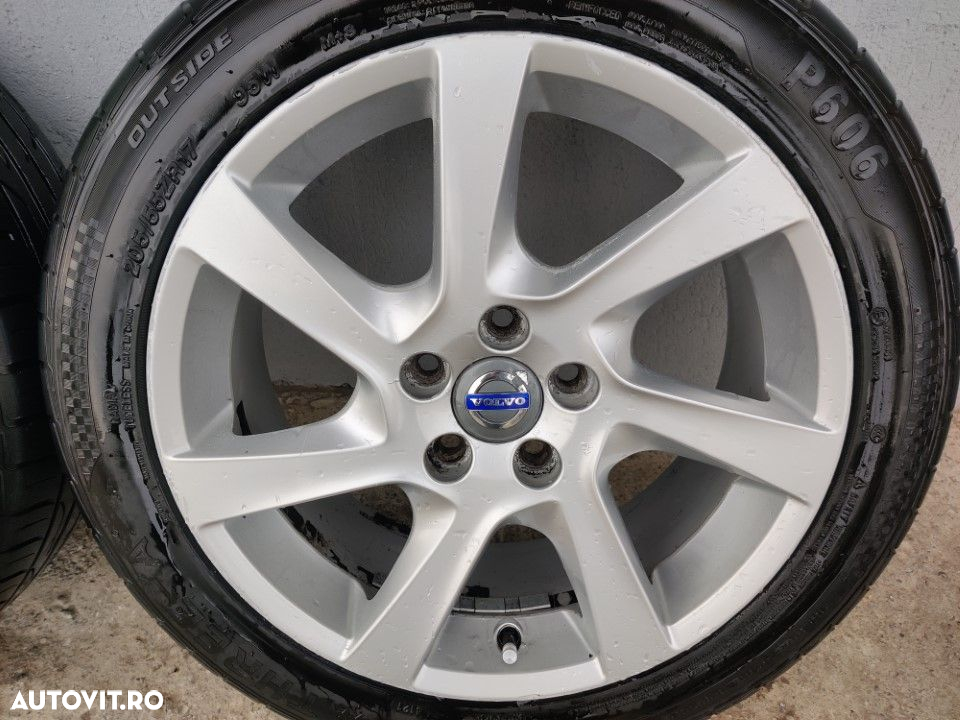 Jante PANDORA 17" Volvo S60 V60 S80 V70 S40 V40 V50 C30 C70 XC70 + anvelope 205/50 R17-31341738 - 4