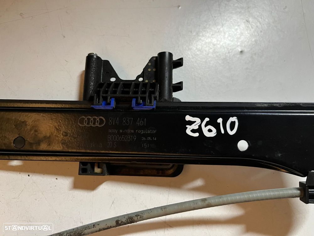 Audi A3 8v - ELEVADOR / FECHADURA / MÓDULO CONFORTO FRENTE ESQUERDA - Z610 - 9