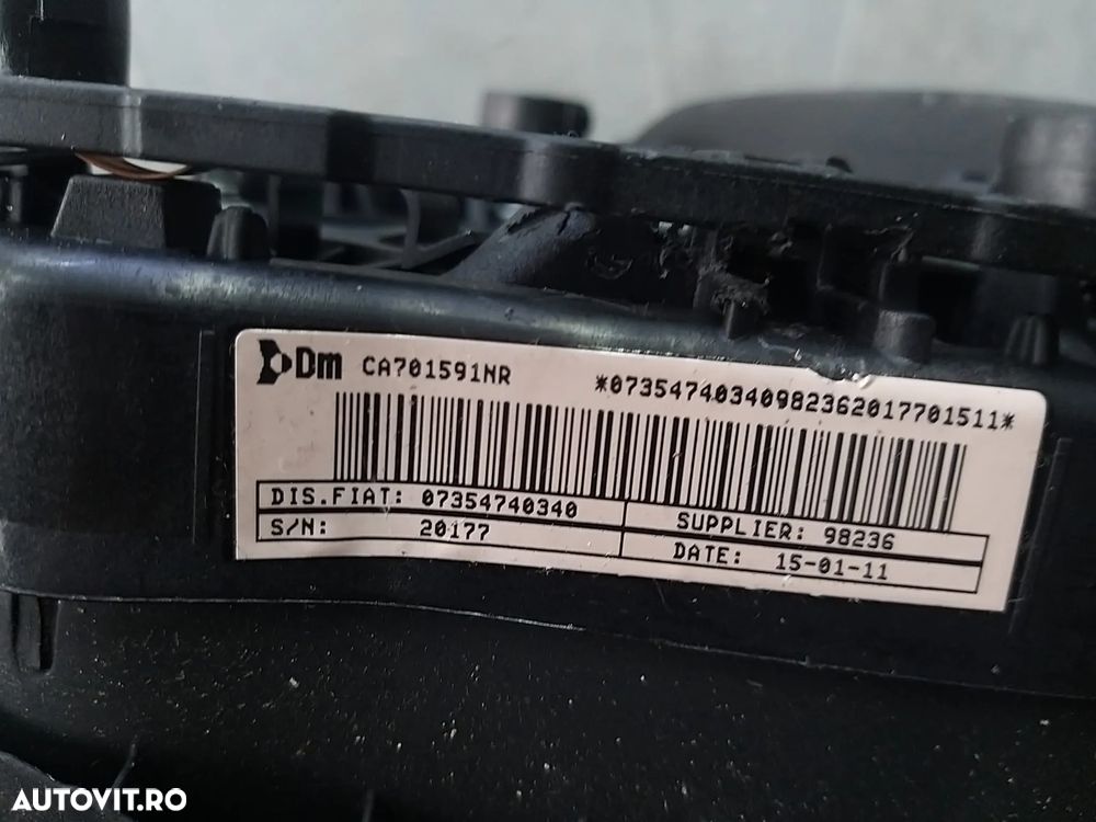 Airbag volan lancia delta 3 844 07354740340 ca701591nr pa70159010 - 3