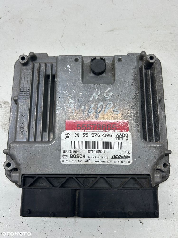 STEROWNIK KOMPUTER SILNIKA OPEL INSIGNIA A 2.0 CDTI 55576906 Saab 95 NG 160ps - 1