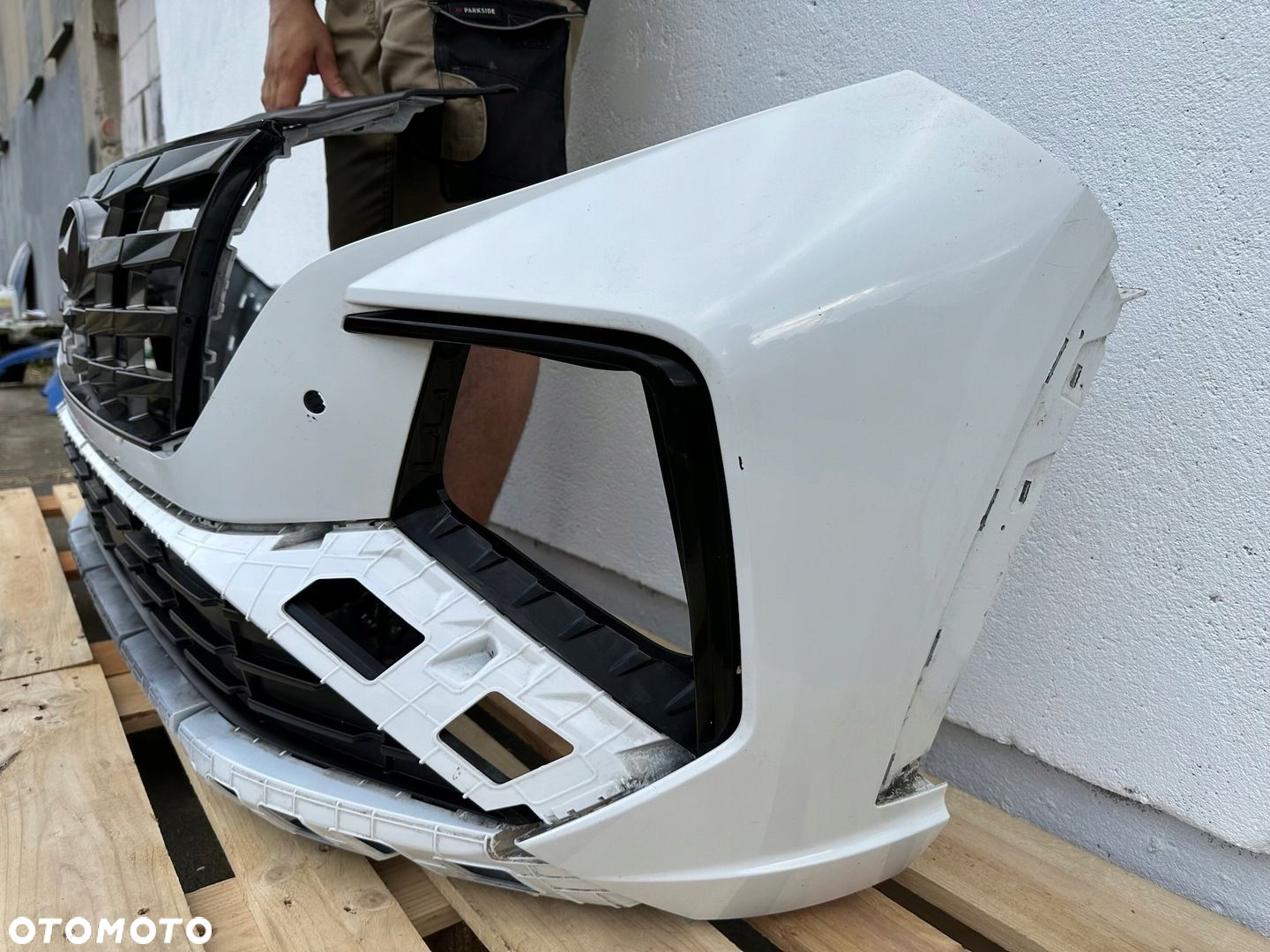 ZDERZAK PRZÓD PRZEDNI HYUNDAI TUCSON IV 20- N-LINE GRILL KRATKA 86531-N7DA0 - 2