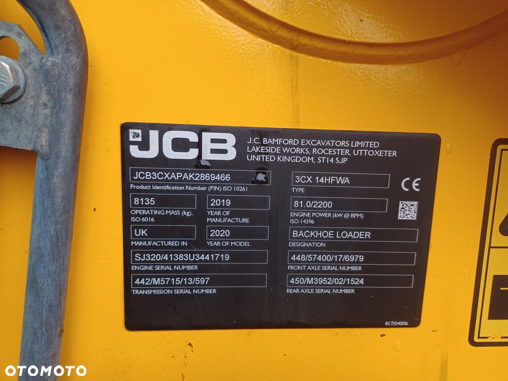 JCB 3CX Contractor AEC - 5