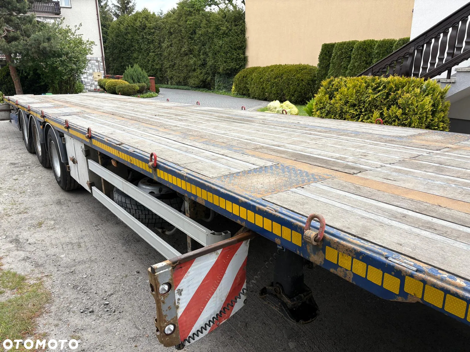 Fruehauf PLATRORMA + NAJAZDY / MEGA / DO STALI / MEGA / MOCNA PODŁOGA - 4