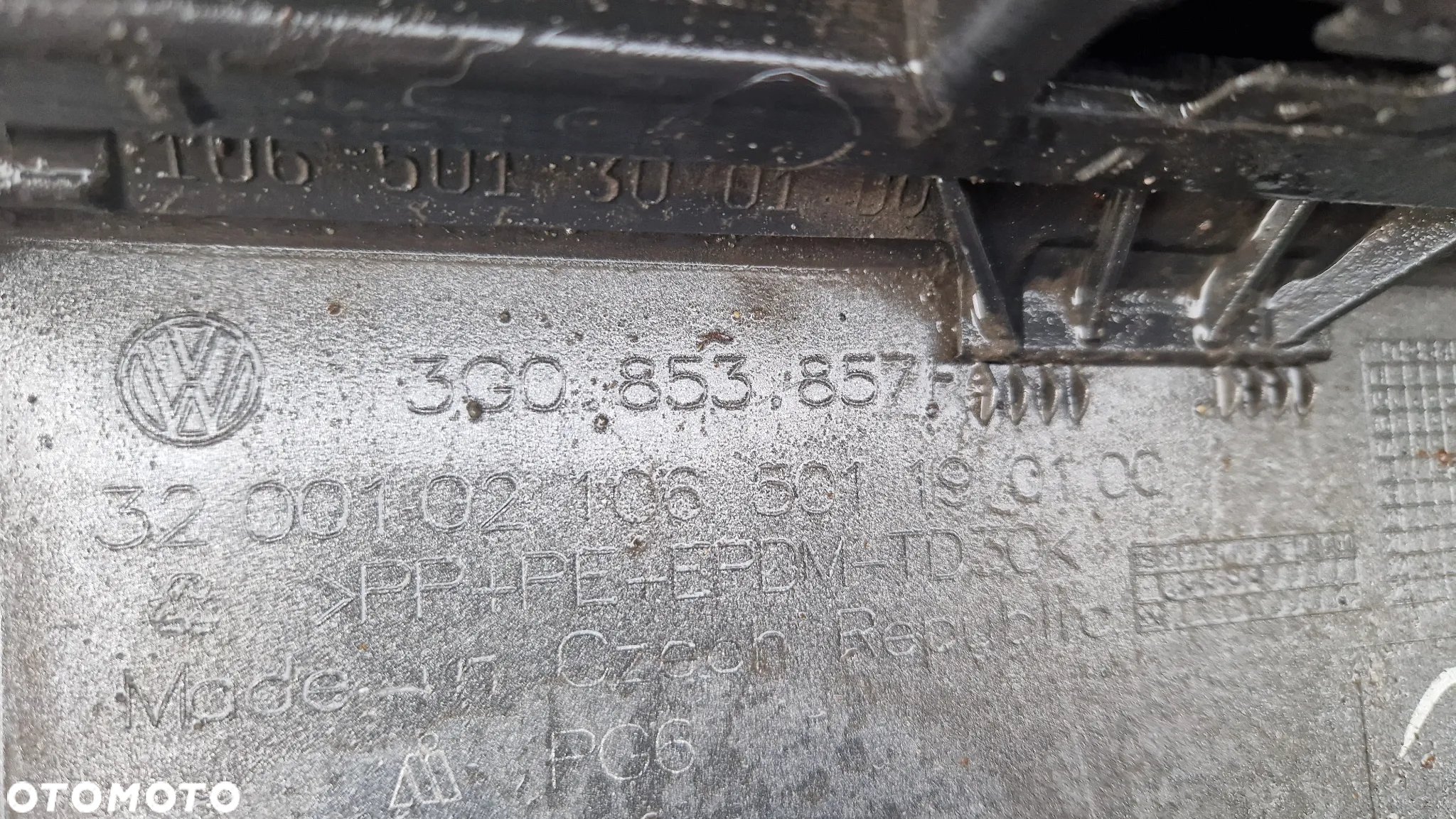 VOLKSWAGEN PASSAT B8 LISTWA NA PRÓG LEWA 3G0853857F - 4