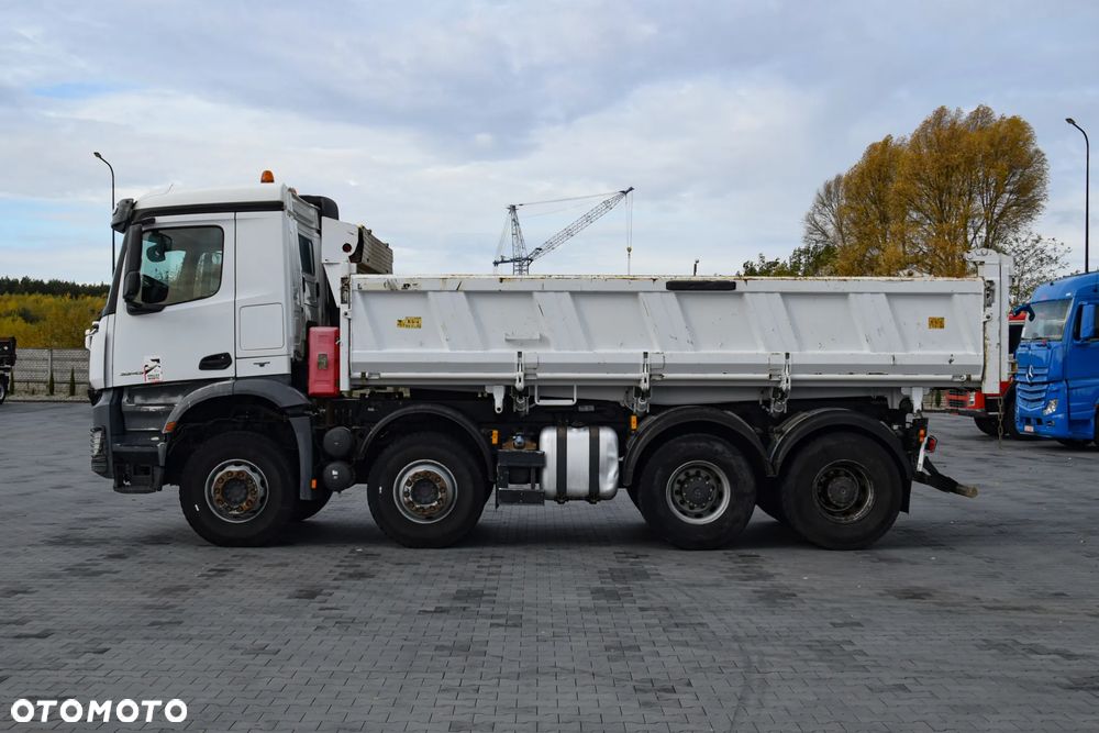 Mercedes-Benz AROCS 3243 / 8x4 / EURO 6 / WYWROTKA / MELLER KIPPER / HYDROBURTA / AUTOMAT / SERWISOWANY / SPROWADZONY - 8