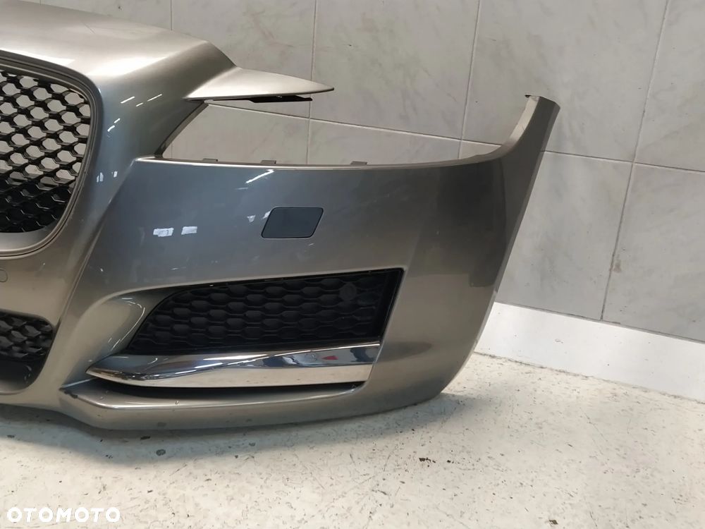 JAGUAR XF X260 ZDERZAK PRZÓD PRZEDNI KOMPLETNY 4XPDC SPRYSKIWACZE GRILL ATRAPA CHŁODNICY ZNACZEK WIĄZKA ORYGINAŁ - 5