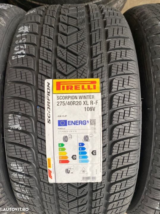 vand set anvelope 275/40/20-315/35/20 pirelli runflat de iarnă noi - 2