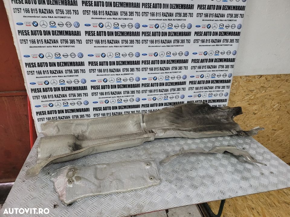 Scut Termic Protectie Aluminiu Cardan Toba Bmw Seria 6 Gran Coupe F06 Dezmembrez Bmw F06 - 2