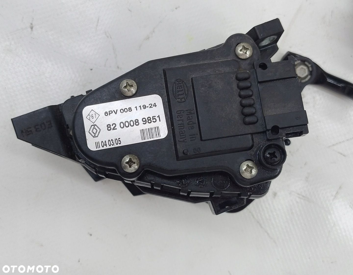 POTENCJOMETR GAZU RENAULT KANGOO I 1.5 DCI 6PV00811924 - 3