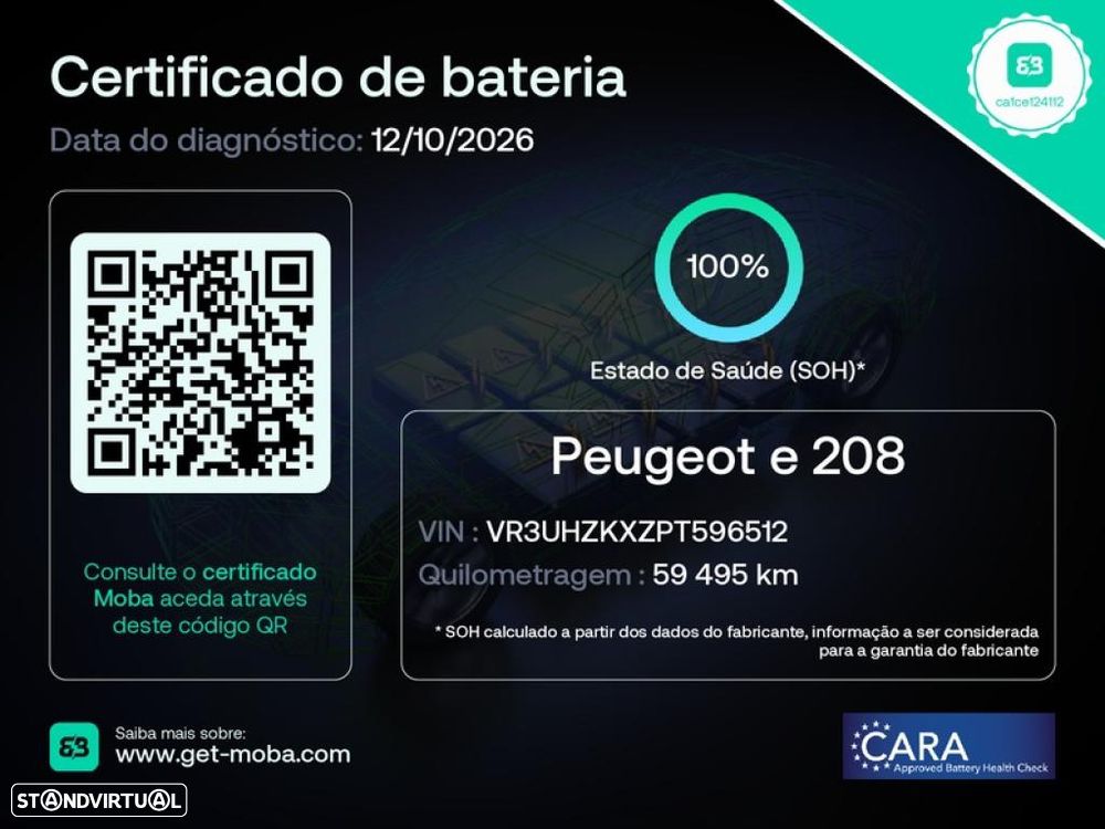 Peugeot e-208 50 kWh Active - 25