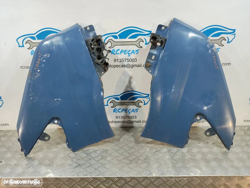 Frente Completa Ford Transit FA_ Van - 2006 / 2014 - Capot | Capo | Parachoque | Parachoques | Guarda Lamas | Lama | Otica | Oticas | Radiador | Ventilador | Fibra | Reforço | Original | P6C1116612AP | 2454107 | 6C1117K819B | 1370602 | 1561051 - 23