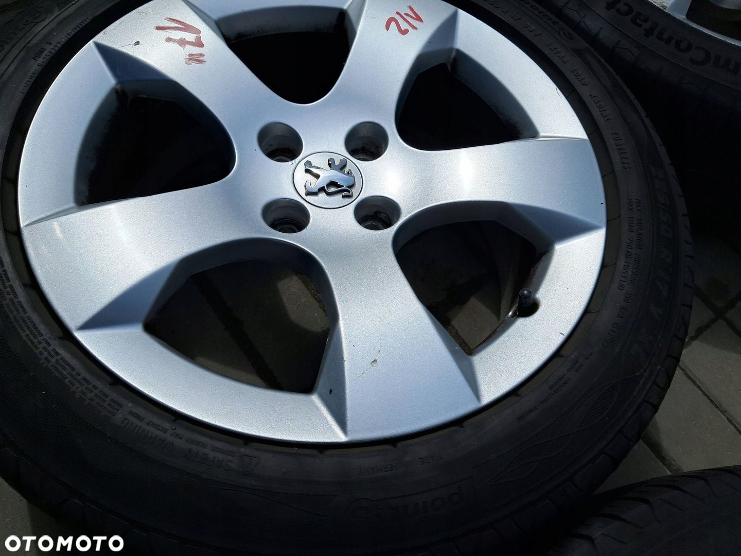 Peugeot 3008 I FELGI Aluminiowe 17" 4x108 ET29 opony 225/50R17 - 6