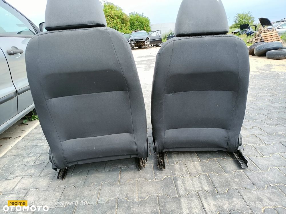 Fotel Kierowcy I Pasażera lewy prawy Przód VW Touran - 4