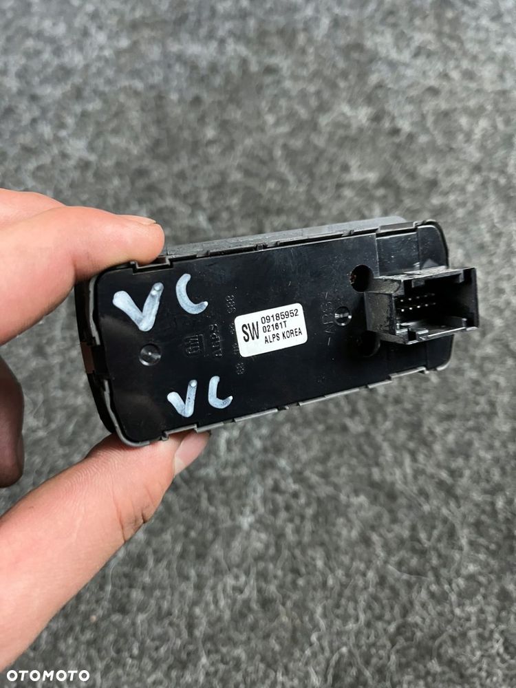 opel vectra c panel sterowania szyb 09185952 - 5