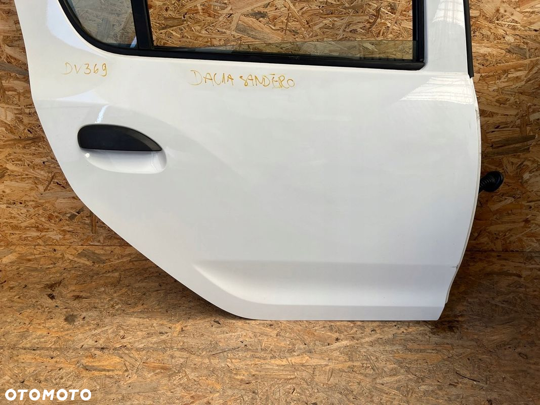 Drzwi TYLNE PRAWE prawy tył DACIA SANDERO 2 II STEPWAY Lakier: DV369 - 3