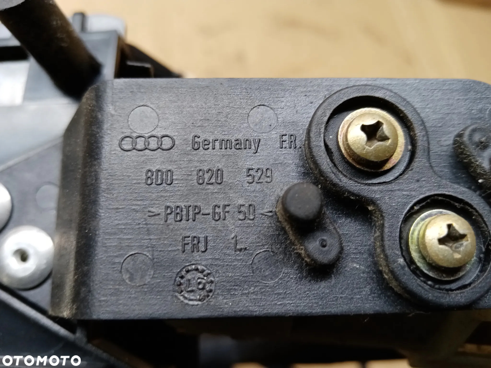 Ramka radia stelaż kieszeń pompka Audi A4 B5 8D0820529S 8D0857007F - 13