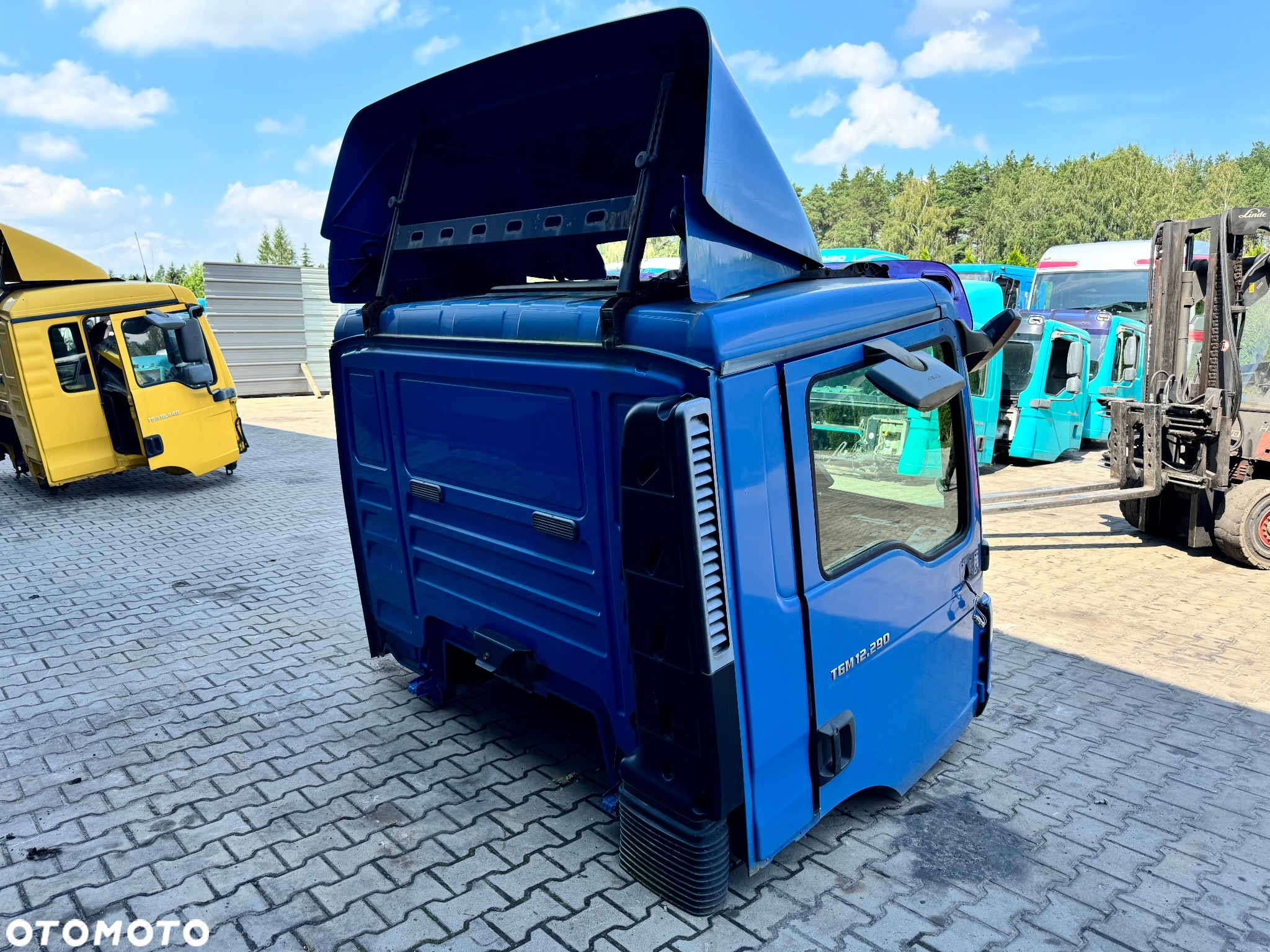 Kompletny szkielet kabiny dziennej Man Tgm 12.290 - 3