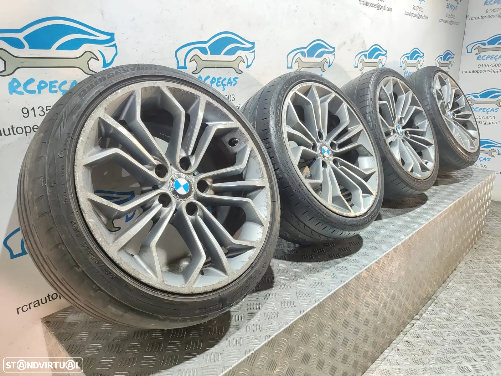 Conjunto Jantes 18 Originais BMW X1 E84 9J ET41 5x120 - 3