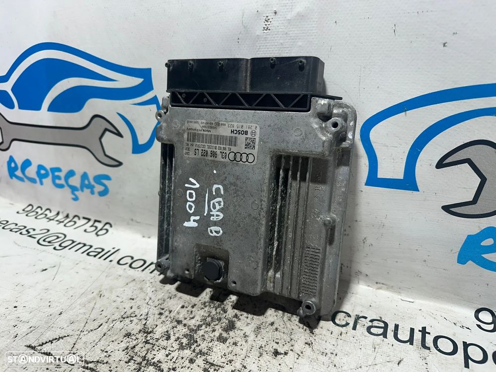 .Centralina Motor Original Bosch VAG Audi A3 8P CBA CBAB 2.0 TDi 03L906022LS 0281015823 EDC17CP14 2008 - 2012 - 4